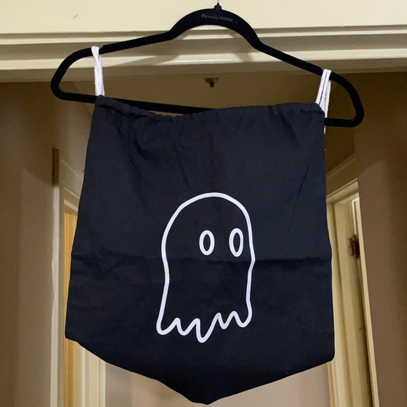 Lonely Ghost Drawstring Bag - Picture 1 of 2